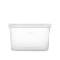 Zip Top 24 oz Gray Food Storage 1 pk