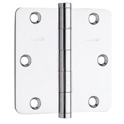 Baldwin Estate 3-1/2 in. L Polished Chrome Door Hinge 1 pk