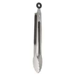 Cat Cora Silicone/Stainless Steel Locking Tongs