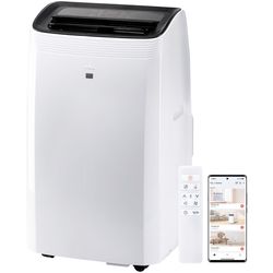 TCL 450 sq ft 3 speed 10,000 SACC (14,000 ASHRAE) BTU Portable Air Conditioner with Heat