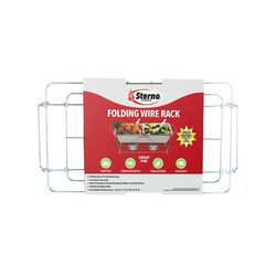 Sterno Silver Wire Chafing Dish Rack 1.50 in. H X 12.13 in. W X 22.75 in. L 1 pk