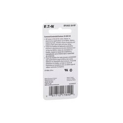 Bussmann 30 amps AGC Clear Glass Tube Fuse 5 pk
