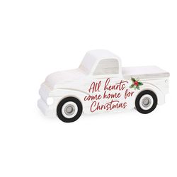 P. Graham Dunn Multicolored Truck Shape - All Heart Come Home for Christmas Sign 2.43 in.