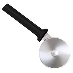 Rada Cutlery Black/Silver Nickel Stainless Steel Pizza Cutter