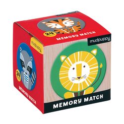 Chronicle Books Mudpuppy Mini Memory Match Game Multicolored 24 pc