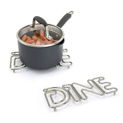 Spectrum Silver Steel Dine Trivet