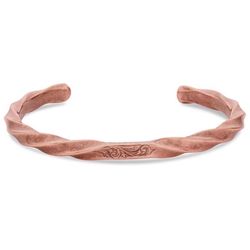 Montana Silversmiths Men's Rustic Solstice Cuff Copper Bracelet
