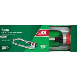 Ace Metal Sled Base Oscillating Sprinkler 4000 sq ft 1 pk