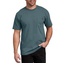 Dickies 4XL Short Sleeve Men's Crew Neck Lincoln Green Tee Shirt