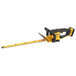 DEWALT DCHT821P1 22 in. 20 V Battery Hedge Trimmer Kit (Battery & Charger)