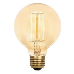 Westinghouse Timeless 40 W G25 Globe Incandescent Bulb E26 (Medium) Amber 1 pk