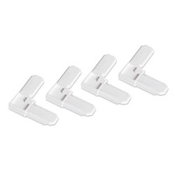 M-D Building Products White Plastic Frame Corners 5/16 in. H 100 pk