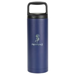 Aquapelli 18 oz Blueprint Blue BPA Free Vacuum Insulated Bottle