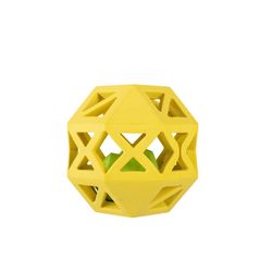 Pet Shop by Fringe Studio For Dog Yellow Rubber Sweet on the Inside Dog Toy 1 pk
