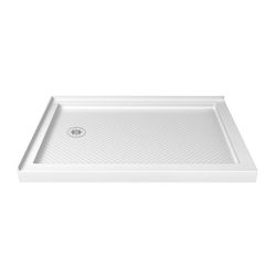 DreamLine SlimLine 2-3/4 in. H X 36 in. W X 48 in. L White Shower Base