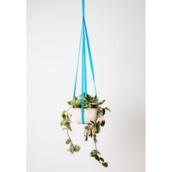 Primitive Planters Assorted Fabric 30 in. H Plant Hanger 1 pk
