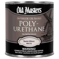 Old Masters Semi-Gloss Clear Oil-Based Polyurethane 0.5 pt