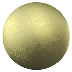 MNG Hardware Precision Traditional Round Cabinet Knob 1-1/4 in. D Champagne Bronze 1 pk