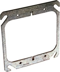 Raco Square Steel 2 gang 4 in. H X 4 in. W Box Cover
