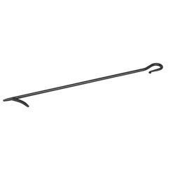 Pleasant Hearth Black Steel Fireplace Poker