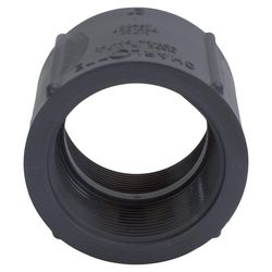 Charlotte Pipe Schedule 80 2 in. FPT X 2 in. D FPT PVC Coupling 1 pk