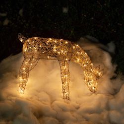 Alpine Reindeer 36 in. Yard Decor