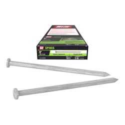 Grip-Rite 8 in. Spike Hot-Dipped Galvanized Steel Nail Flat Head 5 lb