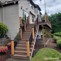 Fortress Railing Products Al13 Home Traditional Level Panel 32.5 in. H X 2 in. W X 96 in. L Aluminum