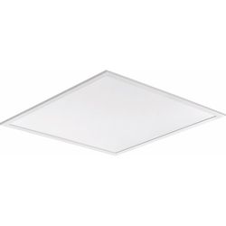 Lithonia Lighting 37 W LED Flat Panel 1.7 in. H X 23.8 in. W X 23.8 in. L