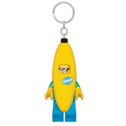 LEGO Classic Plastic Multicolored Banana Keychain Light