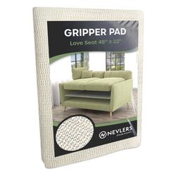 Nevlers Vinyl Gripper Pad Rectangle 48 in. W X 22 in. L 1 pk
