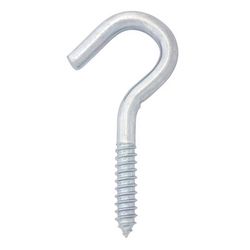 Hampton Small Zinc-Plated Silver Steel 4.25 in. L Clothesline Hook 300 lb 1 pk
