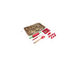 Handstand Kitchen Winter Wonderland Snowflake Deluxe Cookie Decorating Set 30 pc