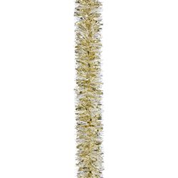 Holiday Trims 4 in. D X 18 ft. L Snowy Deluxe Tinsel
