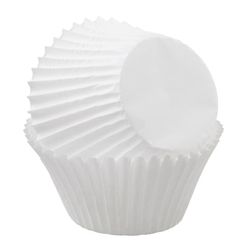 Wilton Jumbo Cupcake Cups White 50 pc