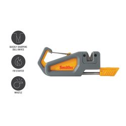 Smith's Pack Pal Carbide Knife Sharpener and Survival Tool 1 pc