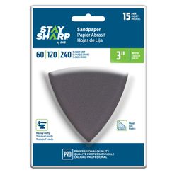 Stay Sharp 3 in. W Oscillating Accessory 15 pc
