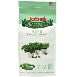 Jobe's Organics Organic Granules Herb Plant Food 4 lb