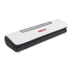Nesco Classic Black/White Vacuum Sealer 1 pk