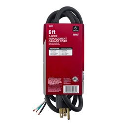 Ace 16/3 SJO 125 V 6 ft. L Appliance Cord