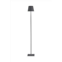 Zafferano Poldina 48 in. Gray Floor Lamp