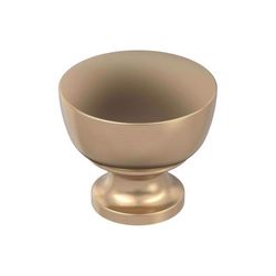 Amerock Chalice Transitional  Round Cabinet Knob 1.25 in. D 1.25 in. Champagne Bronze 1 pk