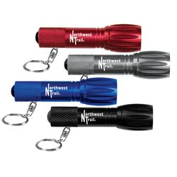 PT Power Northwest Trail Assorted LED Flashlight With Key Ring AG-13 Battery