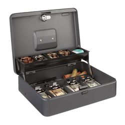 STEELMASTER Steel Keyed Cash Box