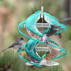 Cascade Songbird 2 lb. cap. Polypropylene DNA Hanging Bird Feeder 8 ports