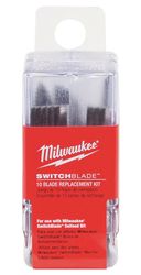 Milwaukee Switchblade Hardened Steel Wood Chiseling Replacement Switchblade 1-3/8 in. L 15 pc