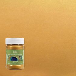Modern Masters Metallic Paint Collection Satin Pharaoh's Gold Water-Based Metallic Paint 5.5 oz