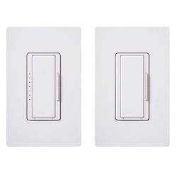 Lutron Maestro White 150 W 3-Way Dimmer Switch 1 pk