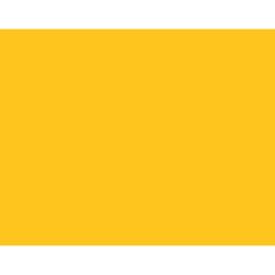 Bazic Products 22 in. W X 28 in. L Yellow Poster Board