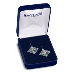 Montana Silversmiths Women's Bluebell Charm TQ Earrings